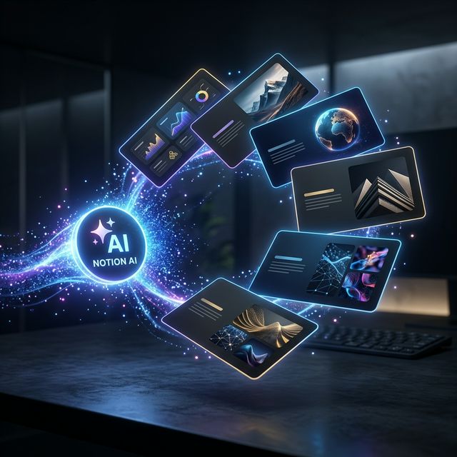 notion ai スライド 作成