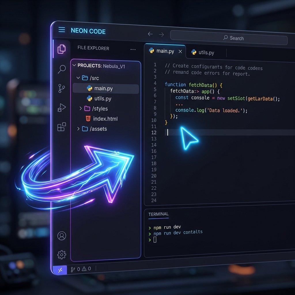 cursor エクスプローラー 左