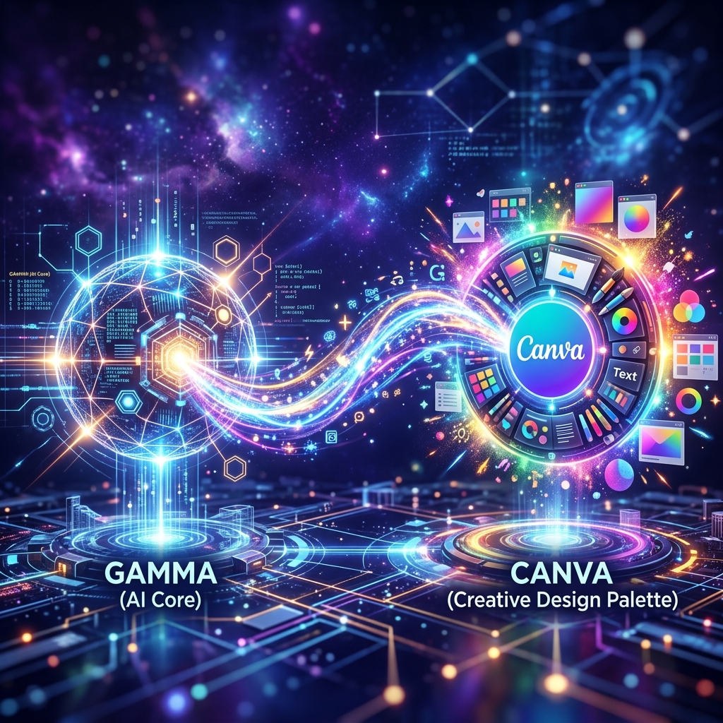 gamma canva 連携